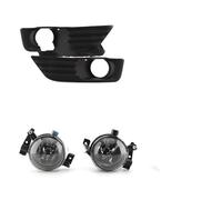 XVGUOYAN Conjunto faros antiniebla Para Ford Para Focus MK2 2004-2010 Conjunto Faros Antiniebla LED Cubiertas Faros Marco Faros Antiniebla Parrilla Kit Interruptor Cable(Halogen and covers)