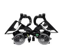 XVGUOYAN Conjunto faros antiniebla Para Toyota Prado FJ150 LC150 2018 2019 2020 Cubierta Faro Antiniebla Bisel Parrilla Parachoques Delantero Luz Antiniebla