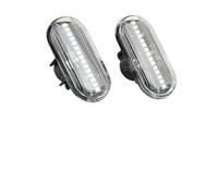 XVGUOYAN Espejo Retrovisor Señal Giro Para Nissan Para INTERSTAR Para PRIMASTAR Bus (X83) Para KUBISTAR (X76) Luz Guardabarros Posición Lateral Luz Señal Giro Dinámica LED(Dynamic Crystal)