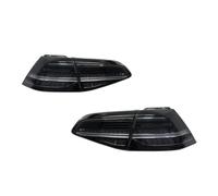 XVGUOYAN Para VW Para Golf 7 Para GTI 2013-2021 Conjunto De Luces Traseras LED De Flujo De Luz De Giro Y Marcha Piloto Trasero Automóvil Asamblea(BLACK Golf 7,2018-2021)