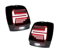 XVGUOYAN Para VW Para Polo 2011-2018 Conjunto De Luces Traseras LED Piloto Trasero Automóvil Asamblea(Black one set)