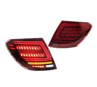 XVGUOYAN Para W204 Para C180 C200 C63 C250 C280 C300 Para AMG 2007-2014 1 Par De Luces Traseras Freno Y Luz Marcha Atrás Piloto Trasero Automóvil Asamblea(Red)