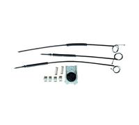XVGUOYAN Regulador Ventanilla Para MEGANE II MK2 2 4/5 PUERTAS DELANTERAS IZQUIERDAS DERECHAS 2002-2016 8200325136 820101092 Kit De Reparación Del Elevalunas(FRONT LEFT)