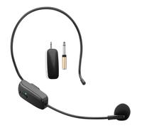 XVHOAB Wireless Microphone Headset USB Rechargeable Noise Reduction Headband Mic Speaker Wireless Microphone