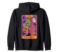 XVI El Truco o Trato de la Carta del Tarot Ghoul Sudadera con Capucha