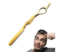 Xvilmaun Afeitadora de pelo con mango de aleación ergonómica para adelgazar el cabello, herramienta antideslizante para cortar el pelo, textura del pelo para cortes de pelo,