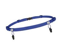 Xvilmaun Cinturón para Correr, cinturón de Soporte para números de Cintura - Banda de Cintura Deportiva Ajustable para Exteriores, Fitness, equitación, Pruebas de Tiempo, Senderismo, Eventos