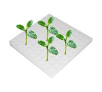 Xvilmaun Esponja Hidropónica - Esponjas de Cultivo Para Hidroponía - Accesorios De Germinación Para Balcón Patio Jardín Urbano Interior Exterior