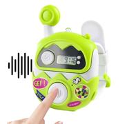 Xvilmaun Intercomunicadores Recargables con Batería Recargable,Walkie Talkies para Niños con Luz Remota | Juguete de Aventuras para Camping Jardín Familiares y Amigos Viajes