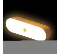 Xvilmaun Luz con Sensor De Movimiento Interior - Iluminación Magnética con Detección De Movimiento,Luz Nocturna Inalámbrica Portátil Magnética para Dormitorio Pasillo Cocina Casa