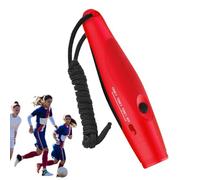 Xvilmaun Silbato electrónico para perro, 3 tonos, alto volumen, ajustable, silbato de árbitro portátil de mano para supervivencia al aire libre, aula, entrenamiento de perros, senderismo, camping