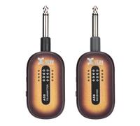 XVIVE A58-5.8GHZ - Sistema de Guitarra inalámbrica con Funda, diseño Vintage Sunburst