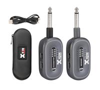 Xvive - A58-5.8GHz - Sistema de Guitarra inalámbrica con Funda, Negro
