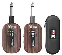 Xvive A58 - Sistema de guitarra inalámbrico 5.8G con transmisor y receptor para guitarra con pastilla activa o pasiva (palisandro)