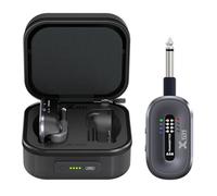 Xvive AC58 - Sistema de guitarra inalámbrico de 5.8 GHz, sistema inalámbrico de guitarra A58 con funda de carga para pastilla activa o pasiva, bajo eléctrico/acústico