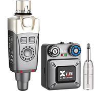 Xvive U4 In-Ear Monitor Sistema Inalámbrico Sistema IEM Profesional para Estudio, Actuación en Vivo, Ensayo de Banda (1 Receptor y 1 transmisor)