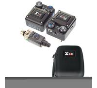 XVIVE U4R2 Wireless In Ear Monitor, Sistema inalámbrico Profesional para monitorización de Auriculares in-Ear, Compuesto por 1 emisor y 2 Receptor