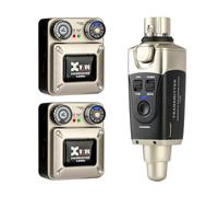 Xvive - U45R2-5.8GHz Sistema de monitor inalámbrico en el oído con dos receptores