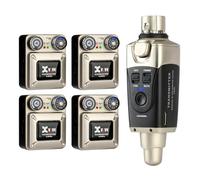 XVIVE U45R4-5.8 GHz Sistema de monitor inalámbrico en el oído con cuatro receptores