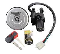 XVMKFCF Candados y Cierres para Moto Compatible con XLV650 para XL650 para Transalp 2000 2001 2002 2003 2004 2005 2006 OEM: 35010-MCB-610 Interruptor Encendido Motocicleta para Llave Bloqueo Asiento
