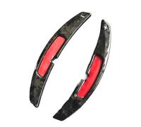 XVMKFCF Paletas de Cambio Compatible con Porsche 911 para Cayenne 992 para Panamera 2021 Piezas De Extensión De Cambio De Paleta De Volante De Fibra De Carbono D6031(Forged Carbon)