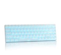 XVX HE68 - Teclado de efecto Hall, modo de teclado para juegos de disparador rápido, accionamiento ajustable, tasa de sondeo de 8 KHz, teclado mecánico retroiluminado RGB con 60 % con cable con teclas