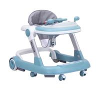 xWalker Sit and Push Walker per i più piccoli sedile di lino baby gear walker per 6-18 mesi di supporto per bambini pieghevole.