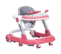 xWalker Sit and Push Walker per i più piccoli sedile di lino baby gear walker per 6-18 mesi di supporto per bambini pieghevole.