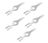 XwaYexa Llave de interruptor de luz en forma de horquilla, llave de interruptores de bloqueo para interruptores comerciales, llave de interruptor eléctrico a prueba de manipulaciones, HBL1209 para