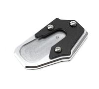 XWDPDNHHD Almohadilla de Soporte Almohadilla De Ampliación para Caballete Lateral De Motocicleta, Soporte para Pata De Cabra para BMW R1200RT R1200 RT R 1200RT 2014-2018(Plata)