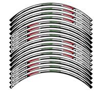 XWDPDNHHD calcomanías Ruedas Adhesivo Reflectante para Rueda De Motocicleta, para Aprilia RS 660 Rs660 RS660, Adhesivos para Llantas, Cinta De Rayas para Llantas(Color 2)
