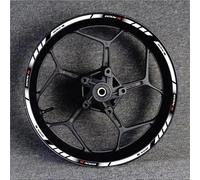 XWDPDNHHD calcomanías Ruedas Pegatina para Rueda De Motocicleta Modificada para Suzuki GSX-S750, Calcomanía Reflectante para Llantas, Tira De Borde De Rueda De Color(Color 10)