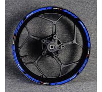 XWDPDNHHD calcomanías Ruedas Pegatina para Rueda De Motocicleta Modificada para Suzuki GSX-S750, Calcomanía Reflectante para Llantas, Tira De Borde De Rueda De Color(Color 15)