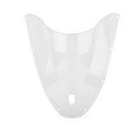 XWDPDNHHD Deflector De Viento Parabrisas De Motocicleta para Ducati 749, 749R, 749S, 999, 999R, 999S (2005-2007), Protector De Pantalla De Doble Burbuja. Parabrisas Delantero(Claro)