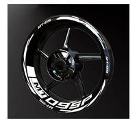 XWDPDNHHD Pegatinas para Ruedas Calcomanías Reflectantes para Llantas De Motocicleta para Y&amaha MT 09 MT09 MT-09, Cinta Adhesiva con Rayas para Llantas Y Neumáticos(Color 11)