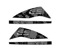 XWDPDNHHD Pegatinas para Ruedas Kit De Calcomanías para Guardamanos De Motocicleta para B&MW R1250GS ADV R 1200GS Adventure XR F850/750/650GS 40 Años Triple Black(Color 2)