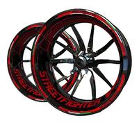 XWDPDNHHD Pegatinas para Ruedas Kit De Calcomanías para Llantas De Motocicleta para Ducati Streetfighter V4, Juego De Calcomanías para Llantas, Llantas, Neumáticos, Calcomanías(Color 2)