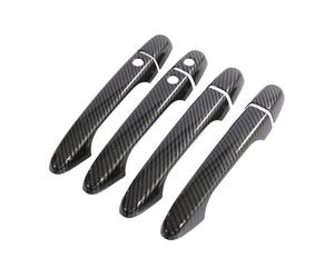 XWDPDNHHD Piezas De Repuesto Para La Cubierta De La Manija Exterior De La Puerta Del Para Civic De Novena Generación (2012-2015). Manijas Cubierta Pegatinas(Negro 1,Tipo 1)