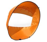 Xweptuy Vela de Kayak, panorámica de Remo Plegable de 42 Pulgadas con Ventana Transparente, Canoa de Sombra de Kayak para Canoa de v