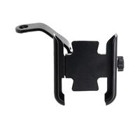 XWHYLL navegación para Motocicleta para R15M 2015-2021 Soporte Teléfono Móvil Motocicleta Manillar Espejos Retrovisores GPS para YZF Soporte para GPS de teléfono(Mirror Holder Black)