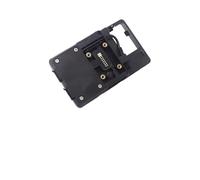 XWHYLL navegación para Motocicleta para S&uzuki para DL650 2004-2011 para DL1000 2004-2013 Soporte Teléfono Placa Navegador GPS Soporte para GPS de teléfono(Black1)