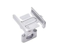 XWHYLL navegación para Motocicleta Soporte Manillar Motocicleta para S&uzuki Teléfono Móvil GPS para DL 250 650 1000 para 1000XT Soporte para GPS de teléfono(Handlebar Silver)