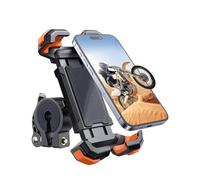 XWHYLL navegación para Motocicleta Soporte para Teléfono De Motocicleta Ajustable para Bicicleta Scooter Manillar con Clip Actualización Soporte para GPS de teléfono