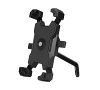 XWHYLL navegación para Motocicleta Soporte para Teléfono Móvil De Bicicleta Scooter Motocicleta Espejo Retrovisor Soporte para GPS de teléfono(Black-RearviewMirror)