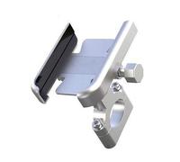 XWHYLL navegación para Motocicleta Soporte Teléfono Inteligente con Manillar Espejo Motocicleta Bicicleta 360 Grados para iPhone para Xiaomi Soporte para GPS de teléfono(White)