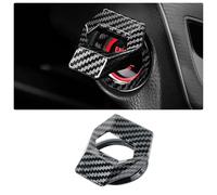 XWIXZ Cubierta del botón de Arranque del automóvil, para Alfa Romeo 147 GTA 3.2 V6 2000-2010 Cubierta Decorativa antiarañazos para Motor de Coche,A