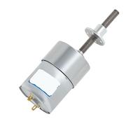 XWMSCLAK Motorreductor de CC JGB37-3530 M6, 12 V, 24 V, Miniatura, 37 mm, Rosca con Brida, Velocidad Ajustable(85RPM_24VMOTOR and Bracket)