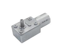 XWMSCLAK Motorreductor de Tornillo sin Fin de CC de 12 V y 0,6 RPM con autobloqueo de Alto par for Equipos de automatización JGY370. Motorreductor de Tornillo sin Fin de 12 V.(No Bracket,4RPM_24V)
