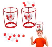 XWMTDKX Juguetes de Baloncesto, Head Hoop Basketball Juego, Juegos Interactivos para Padres e Hijos, Juegos Recreativos para Fiestas