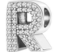 XWN Letra Charms Abalorios A-Z Alfabeto Colgante para mujer, plata de ley 925, compatible con pulseras y collares Pandora, compatible con pulseras europeas para mujeres y niñas